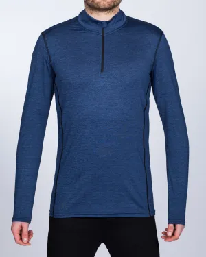 Girav Extra Tall Quarter-Zip Baselayer (estate blue) street calm