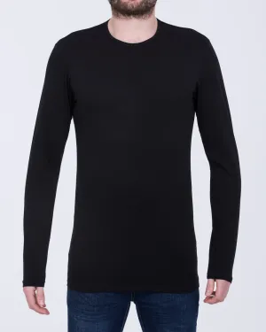 Girav London Long Sleeve Tall T-Shirt (black) lover fit