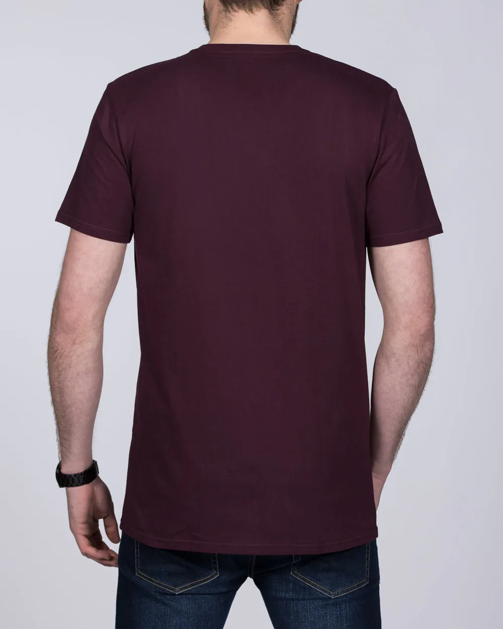 Girav New York Extra Tall V-Neck (Bordeaux) casual mood