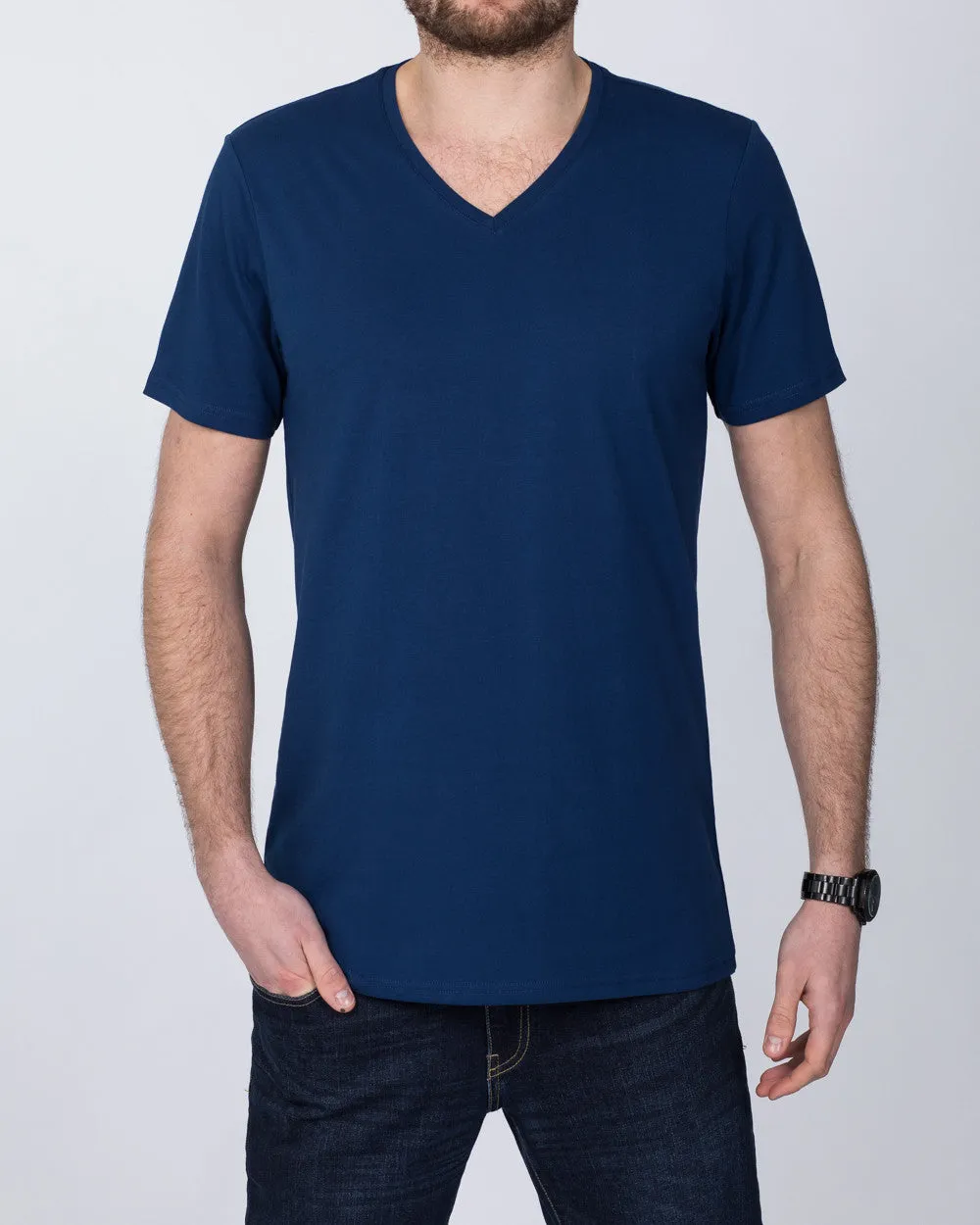 Girav New York Tall V-Neck (estate blue) active life