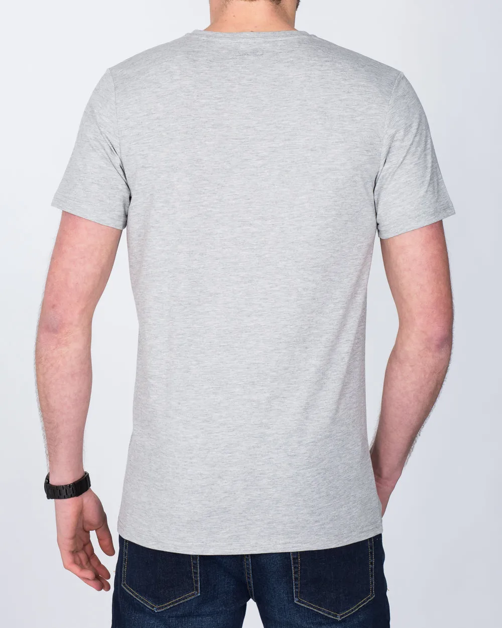 Girav New York Tall V-Neck (grey) aesthetic vibe