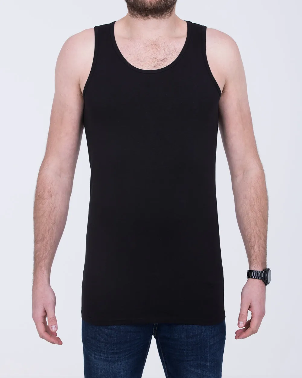 Girav Sleeveless Extra Tall Vest (black) Twin Pack mom chic