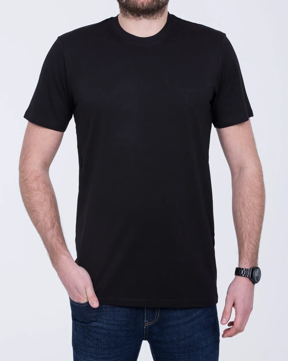 Girav Sydney Extra Tall T-Shirt (black) Twin Pack vintage vibe