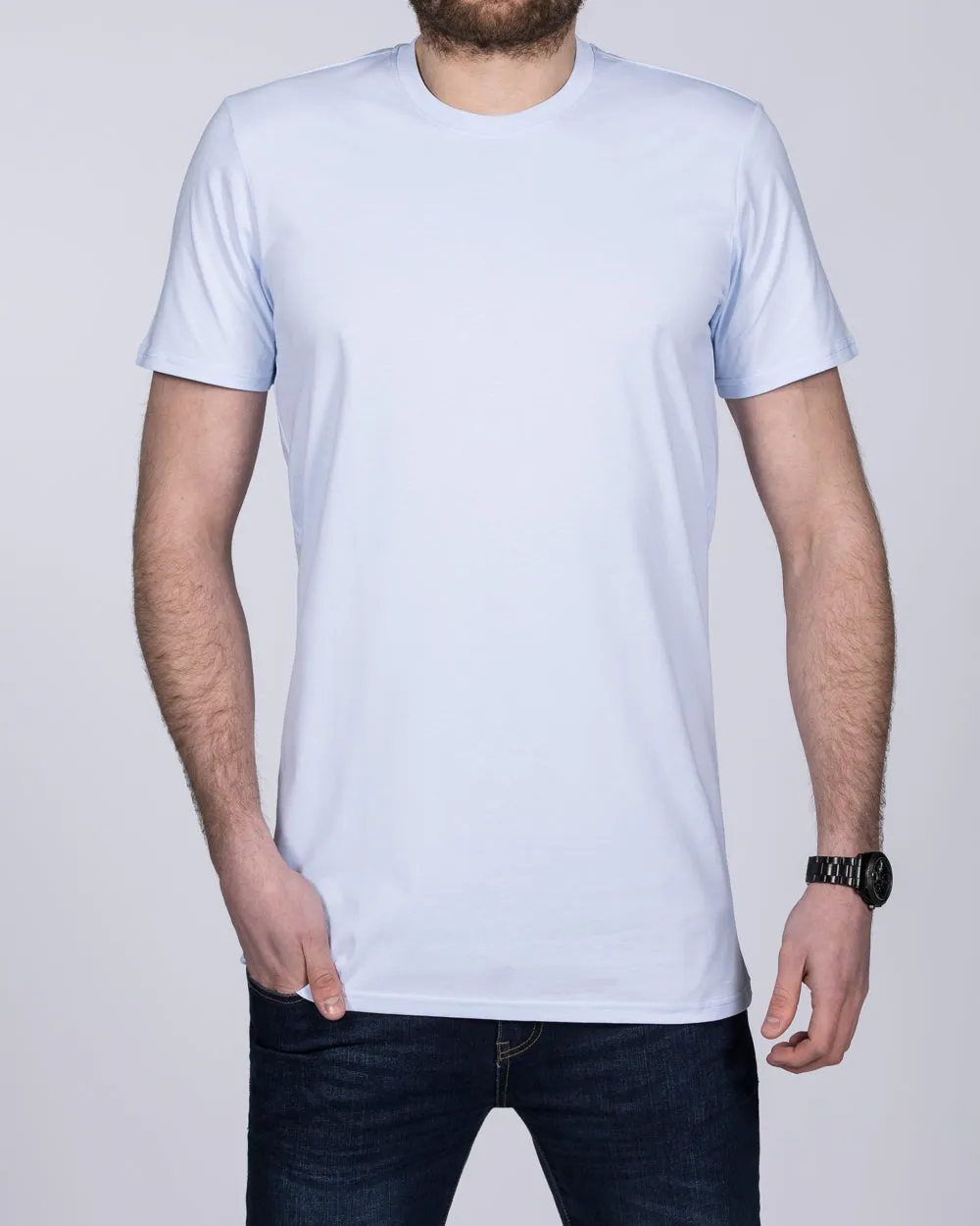 Girav Sydney Tall T-Shirt (sky blue) yoga day