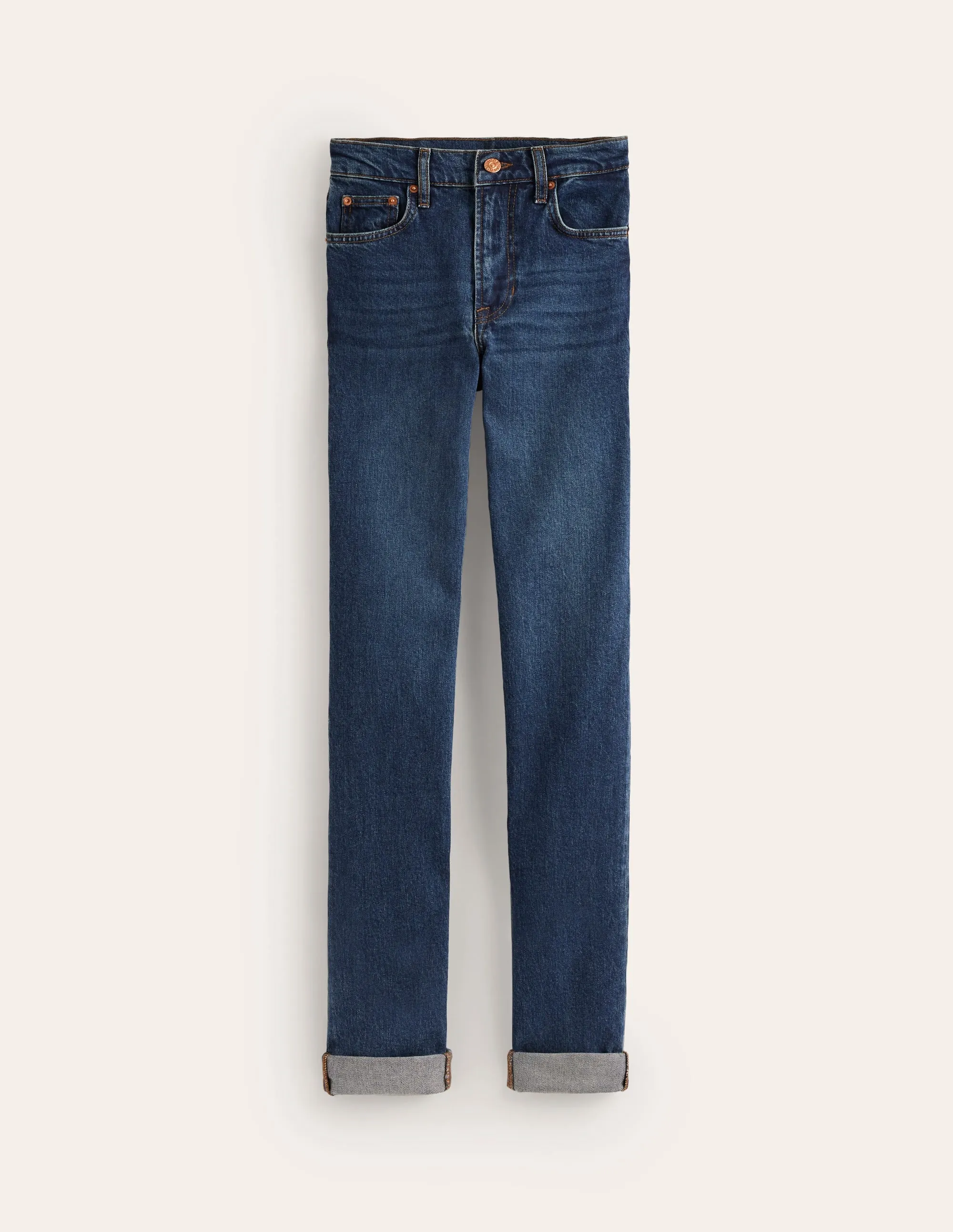 Girlfriend Jeans-Dark Vintage gender neutral