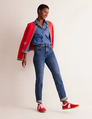 Girlfriend Jeans-Mid Vintage fashionista emotion