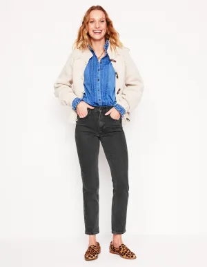 Girlfriend Jeans-Washed Black easy life