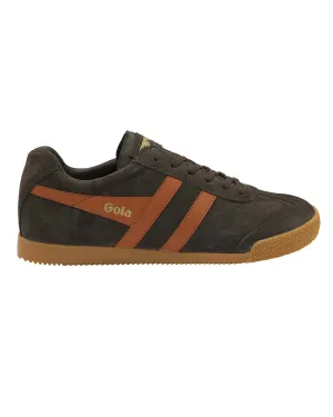 Gola Classics Harrier Suede (dark brown/moody orange) clean soul
