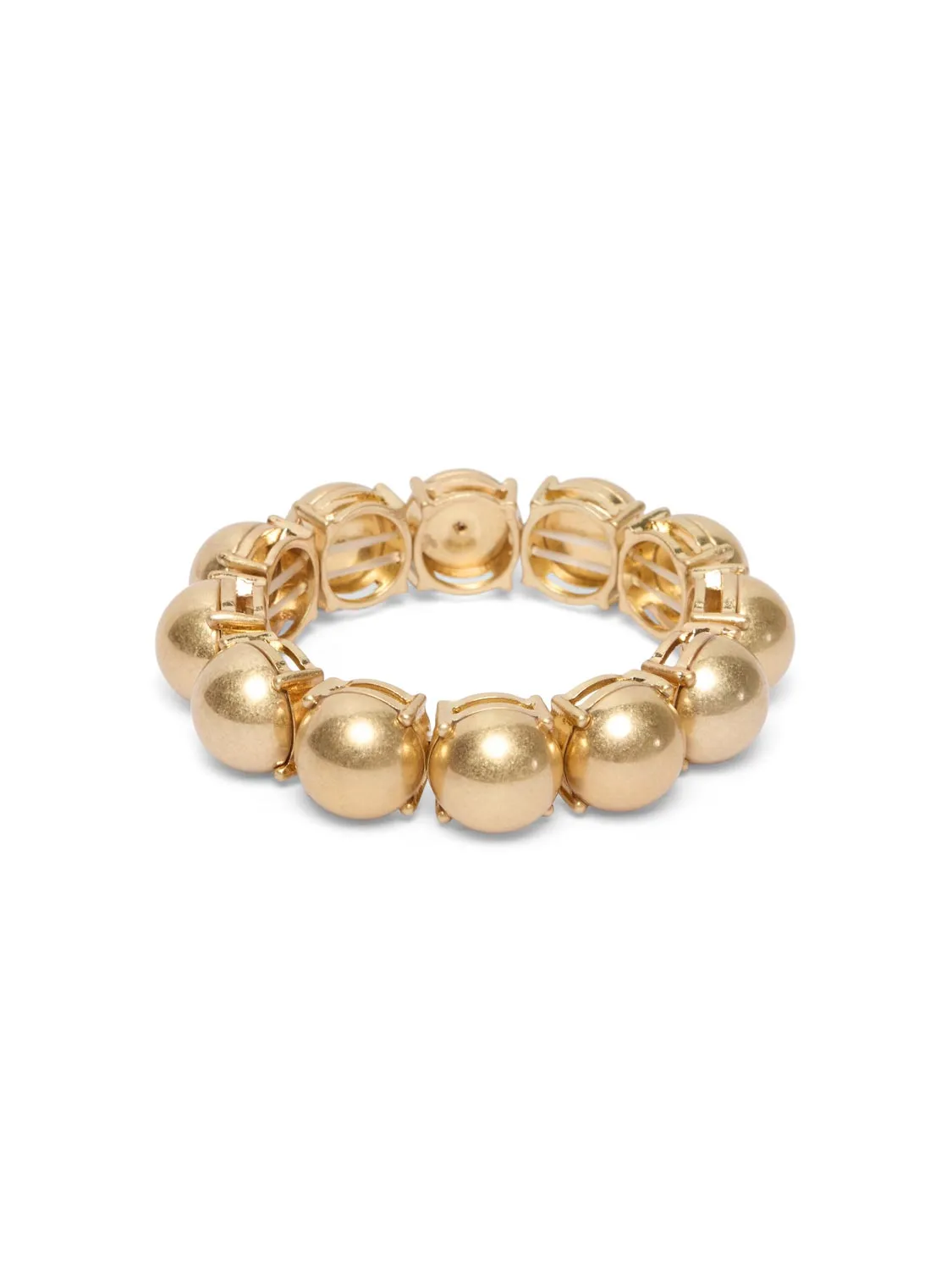 Gold Ball Beaded Bracelet city life