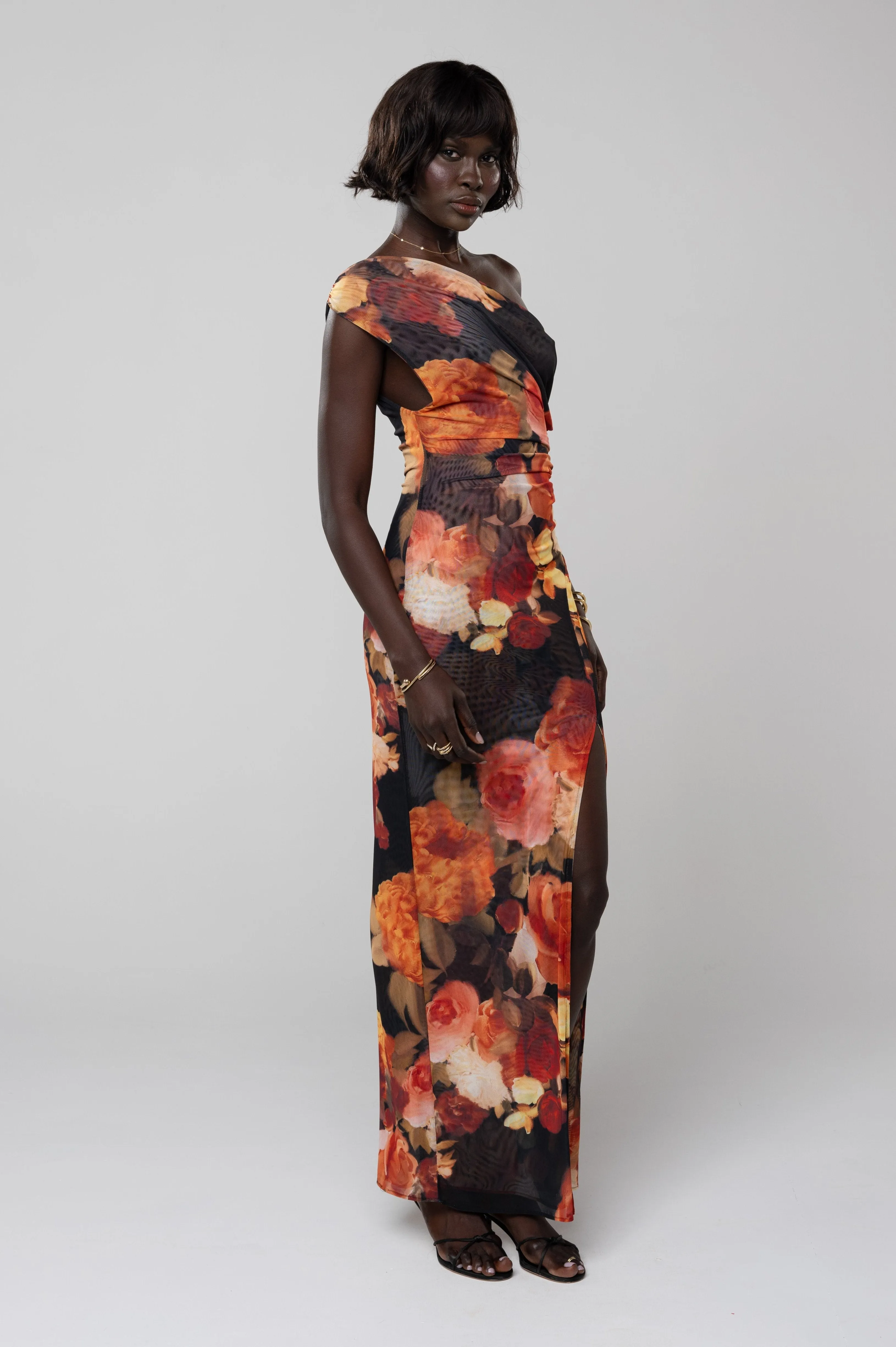 Gwen Dress in Muse effortless flow