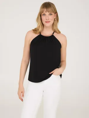 Halter Neck Top flowy touch
