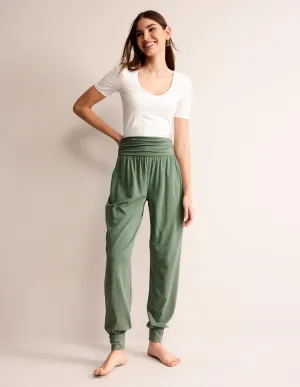 Hareem Jersey Joggers-Alder wrinkle-free