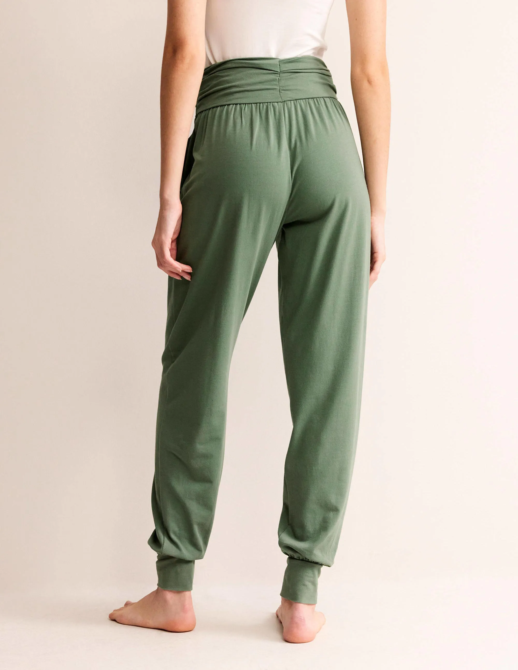 Hareem Jersey Joggers-Alder bold colors
