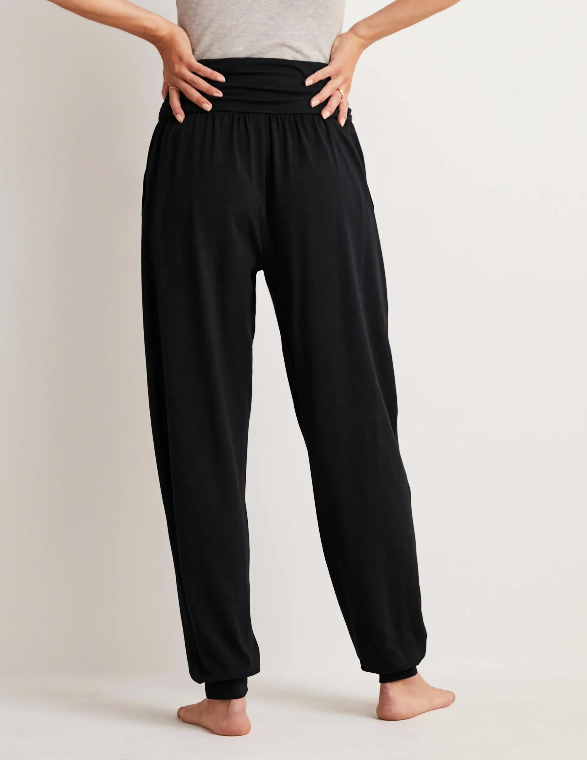 Hareem Jersey Joggers-Black eco innovation