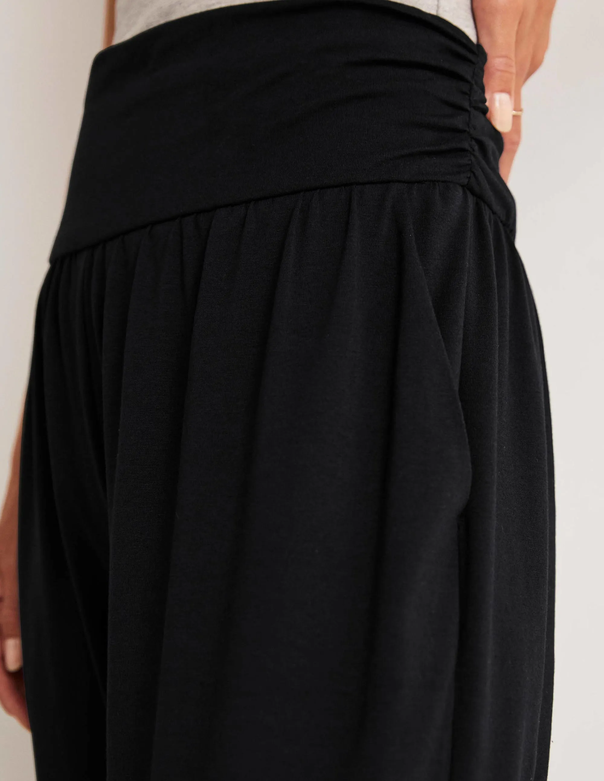 Hareem Jersey Joggers-Black bike commuter