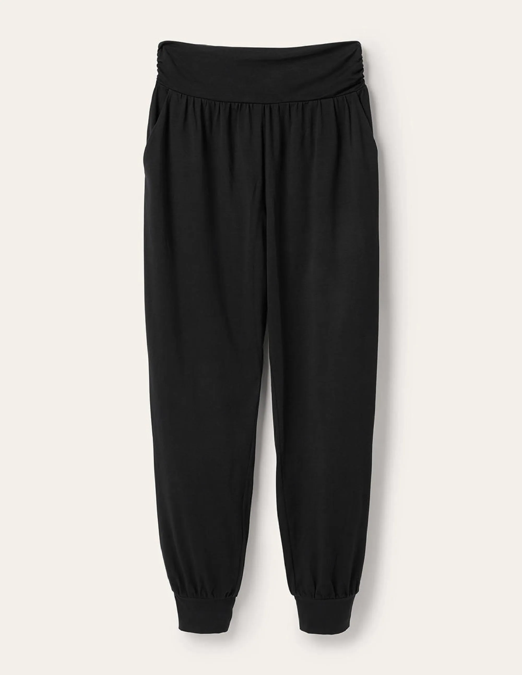 Hareem Jersey Joggers-Black city stroll