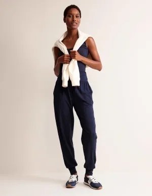Hareem Jersey Joggers-Navy creative design