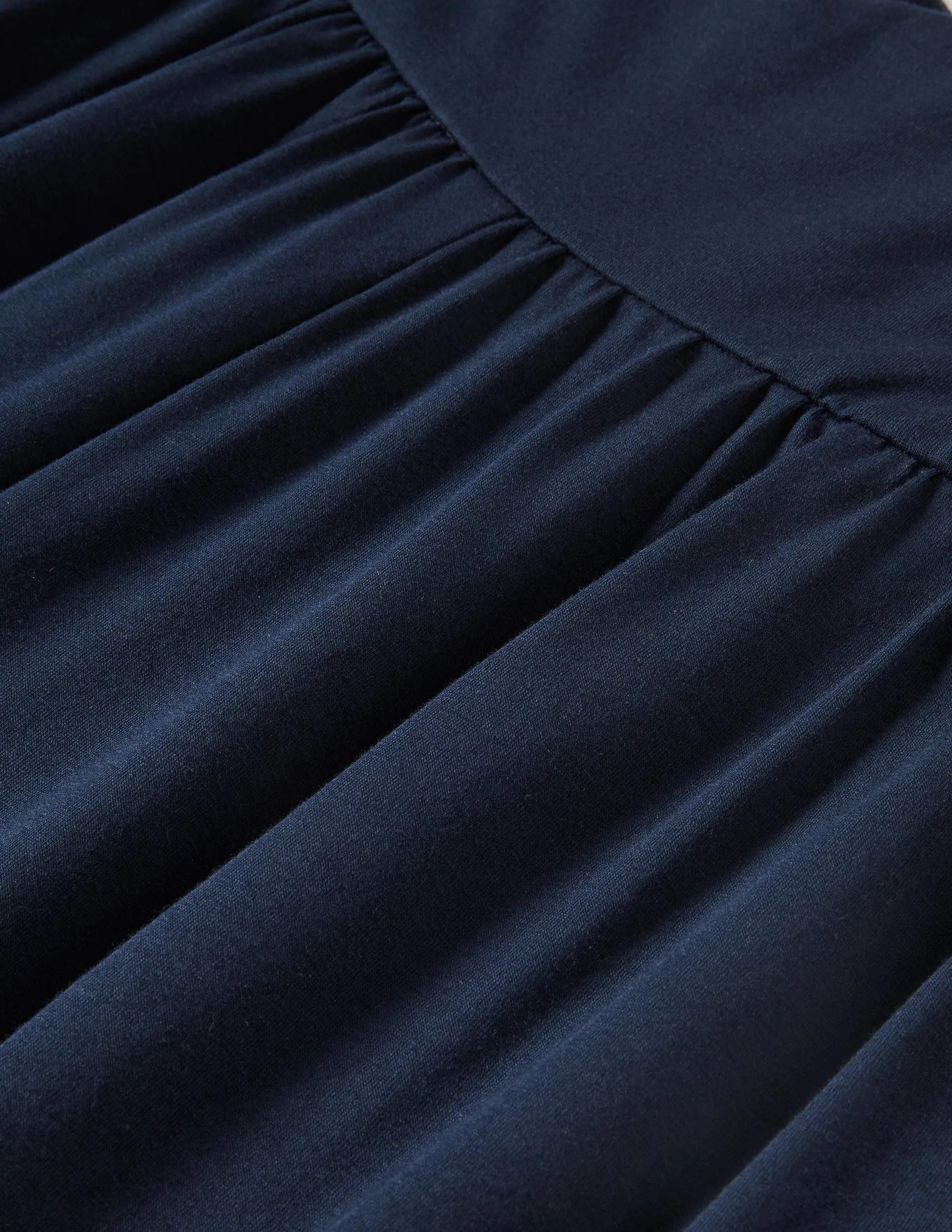 Hareem Jersey Joggers-Navy kids friendly