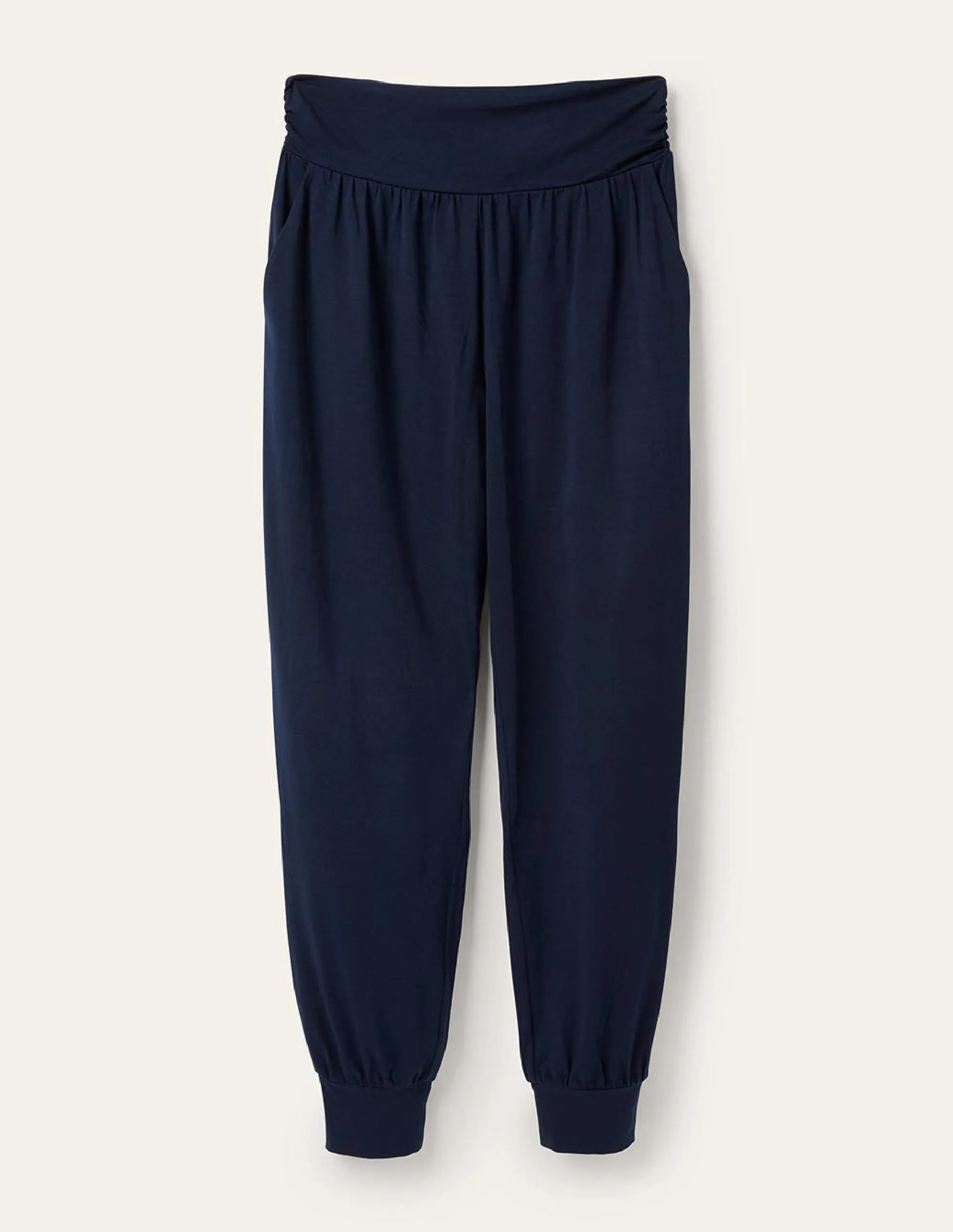 Hareem Jersey Joggers-Navy winter warmth