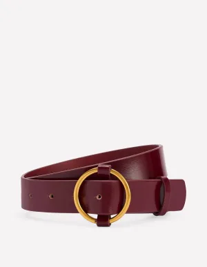 Heritage Classic Belt-Oxblood elevated mood