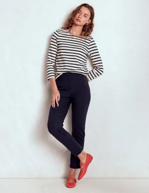 Highgate Ponte Trousers-Navy urban look