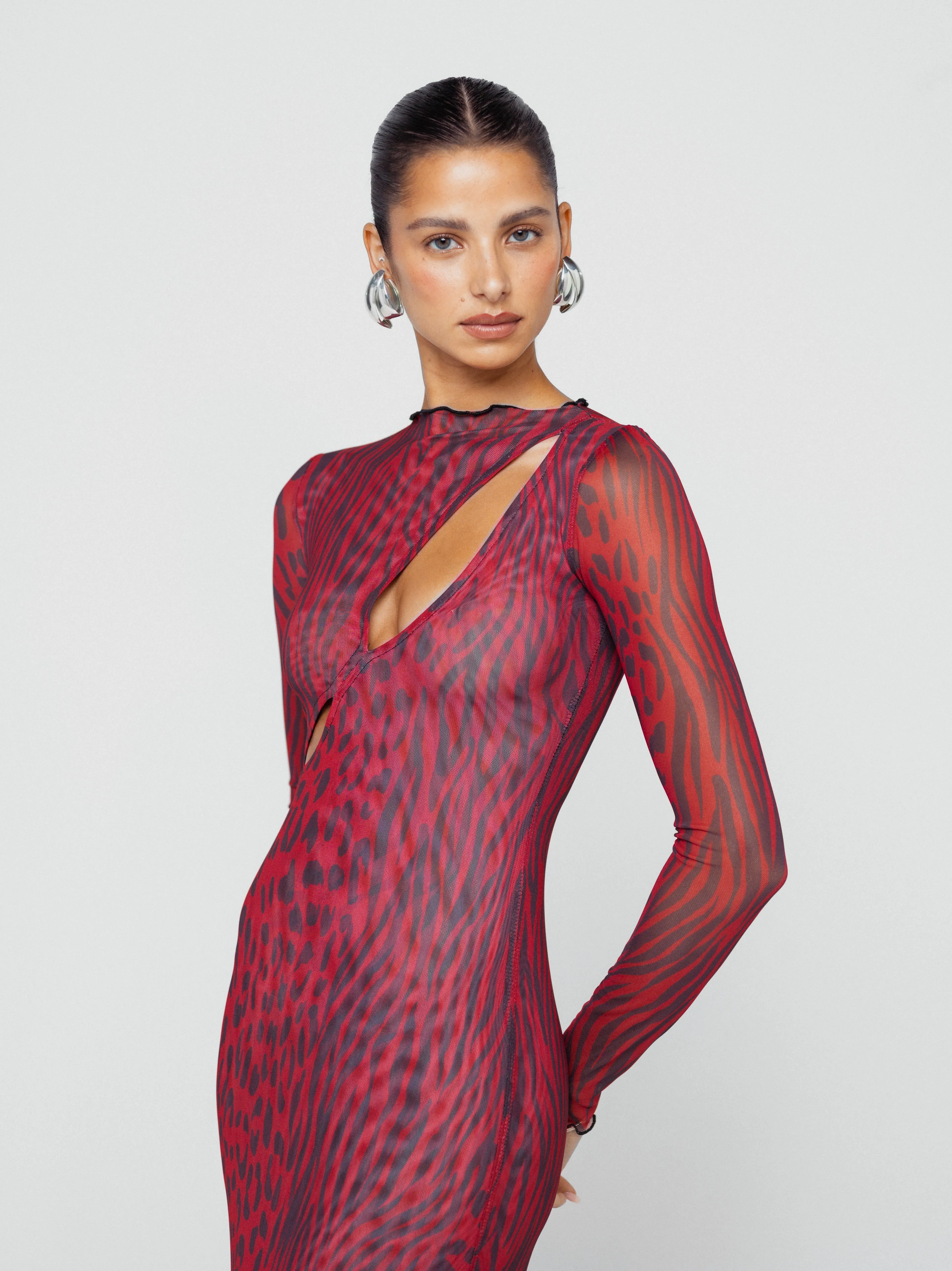 Holly Maxi in Vixen effortless chic