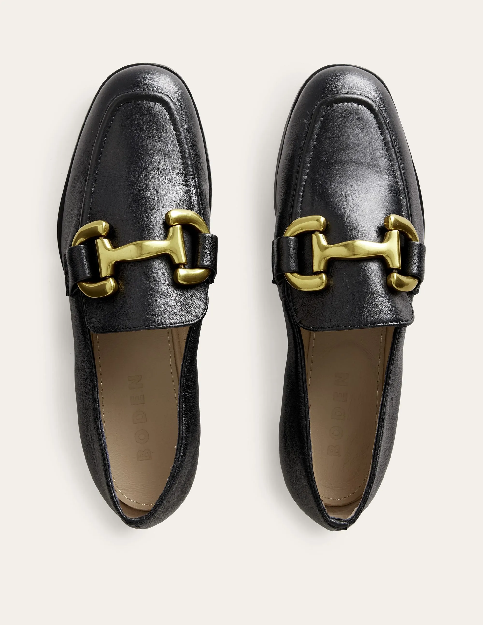 Iris Snaffle Loafers-Black Spring new