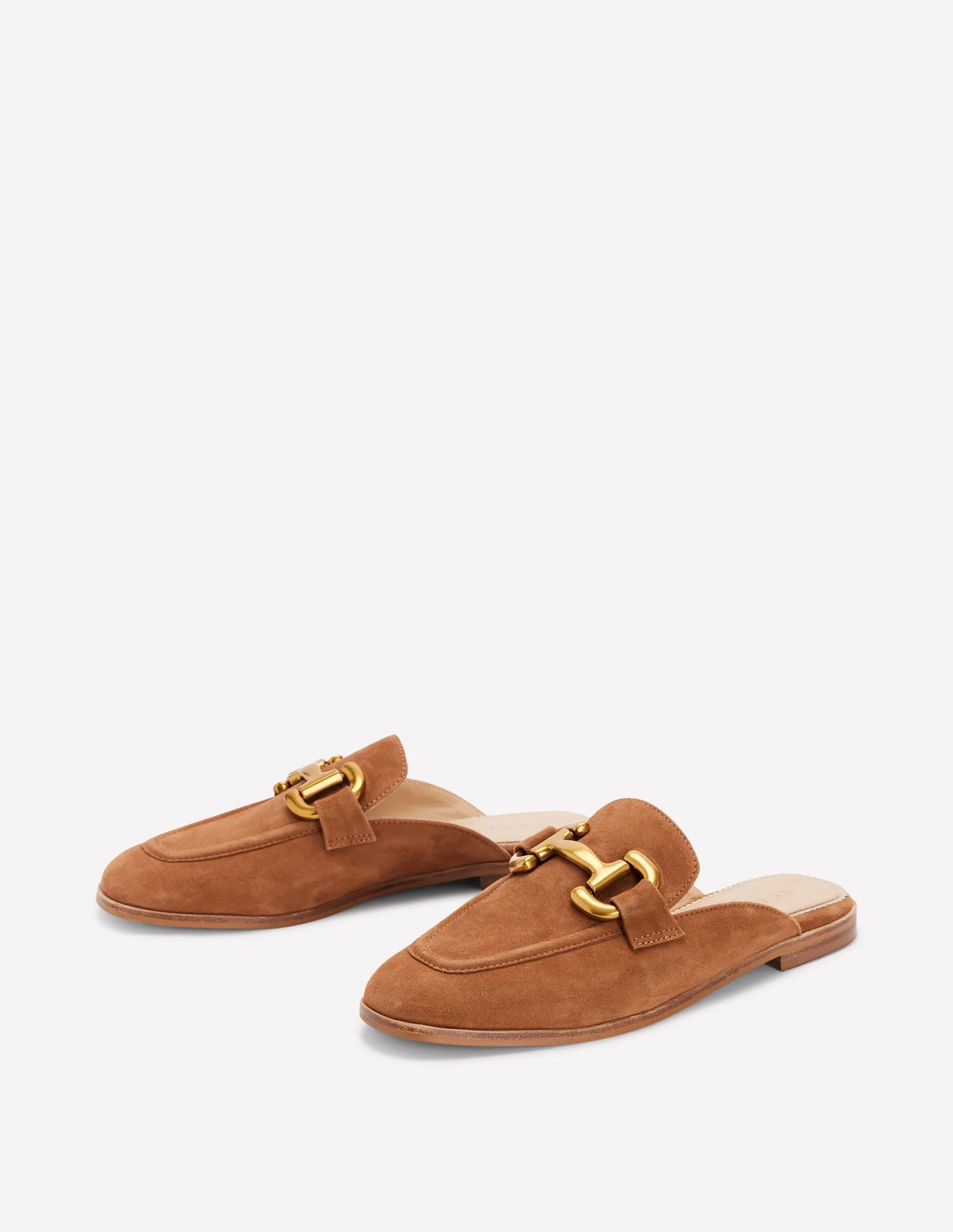 Iris Snaffle Mule Loafers-Tan New professionals