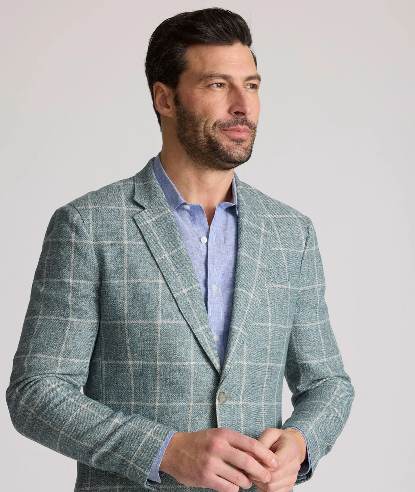 Italian Bertrand Sport Coat timeless comfort look