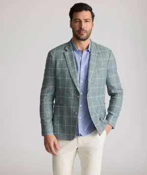 Italian Bertrand Sport Coat elevated neutral fit