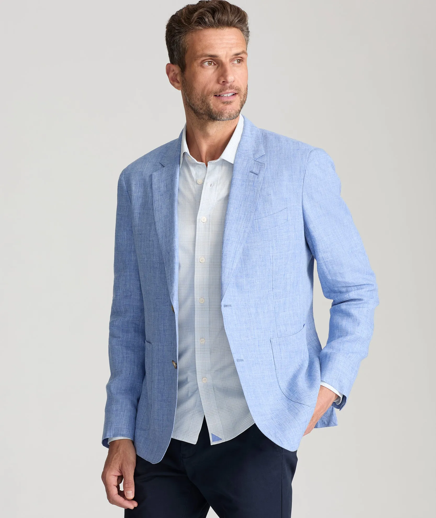 Italian Linen Ellis Sport Coat function first fit
