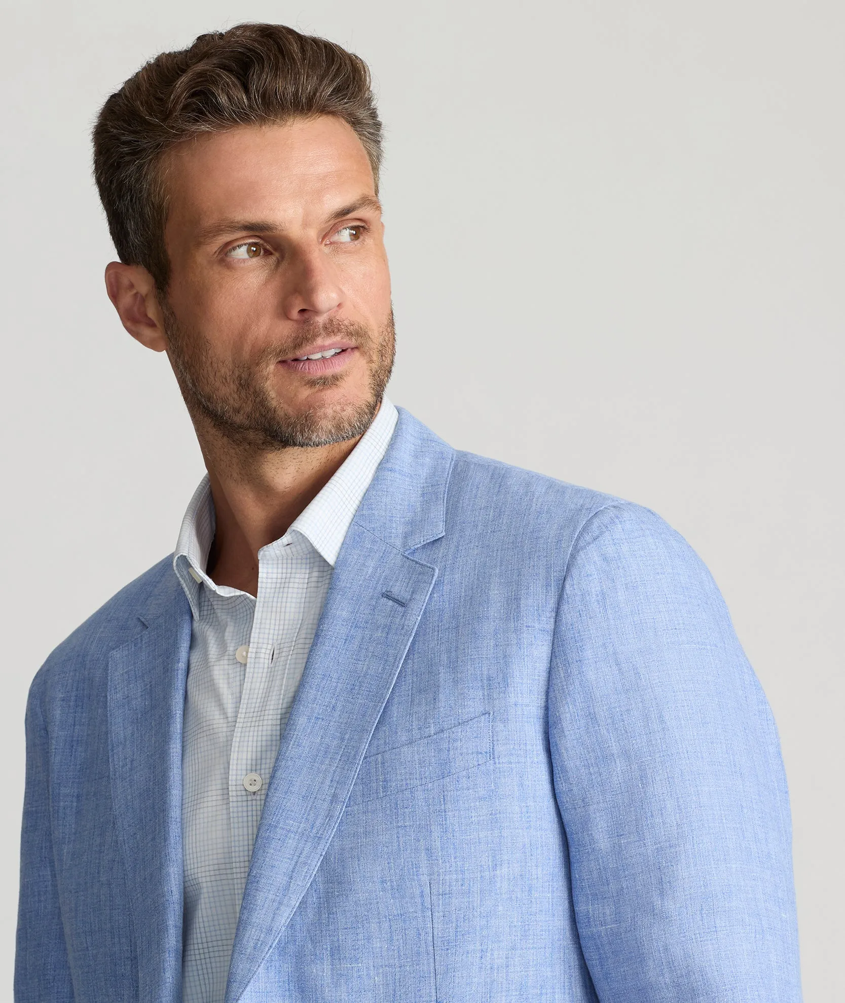Italian Linen Ellis Sport Coat crisp air wear