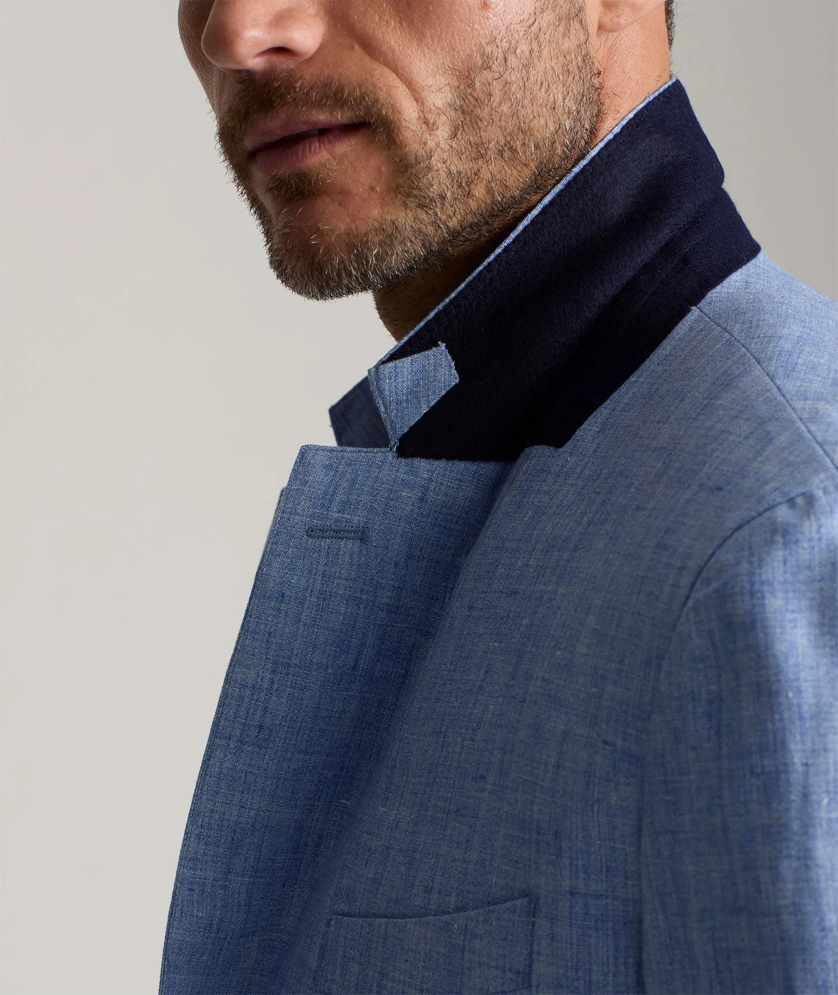 Italian Linen Ellis Sport Coat elevated street coat