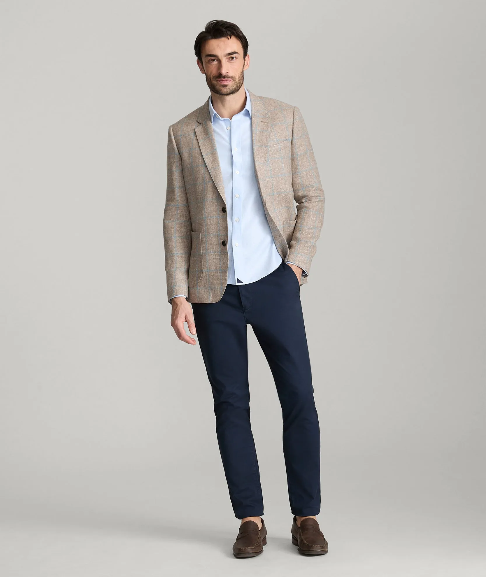 Italian Price Sport Coat drizzly day look