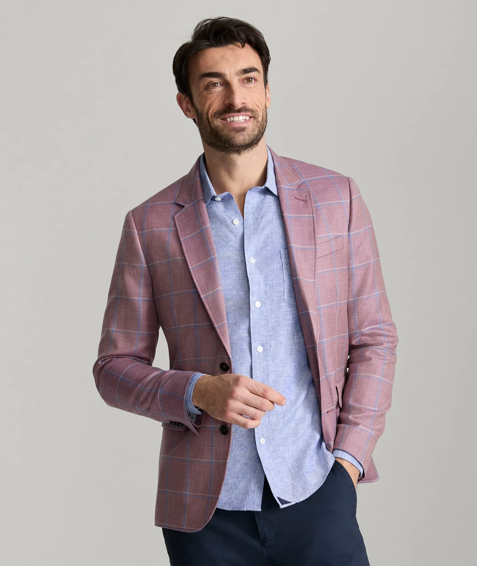Italian Ross Sport Coat metro cold look