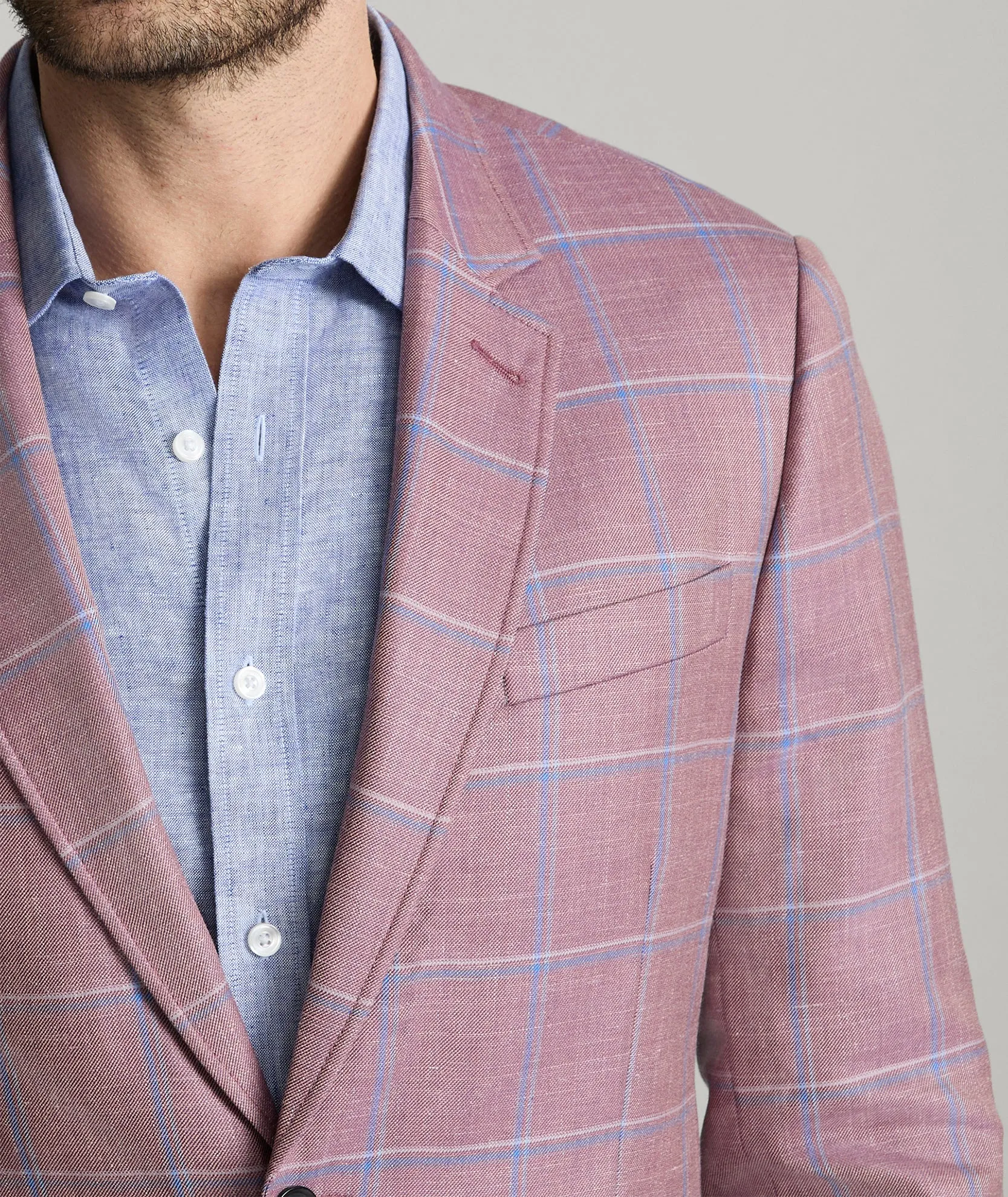 Italian Ross Sport Coat coffee run wear