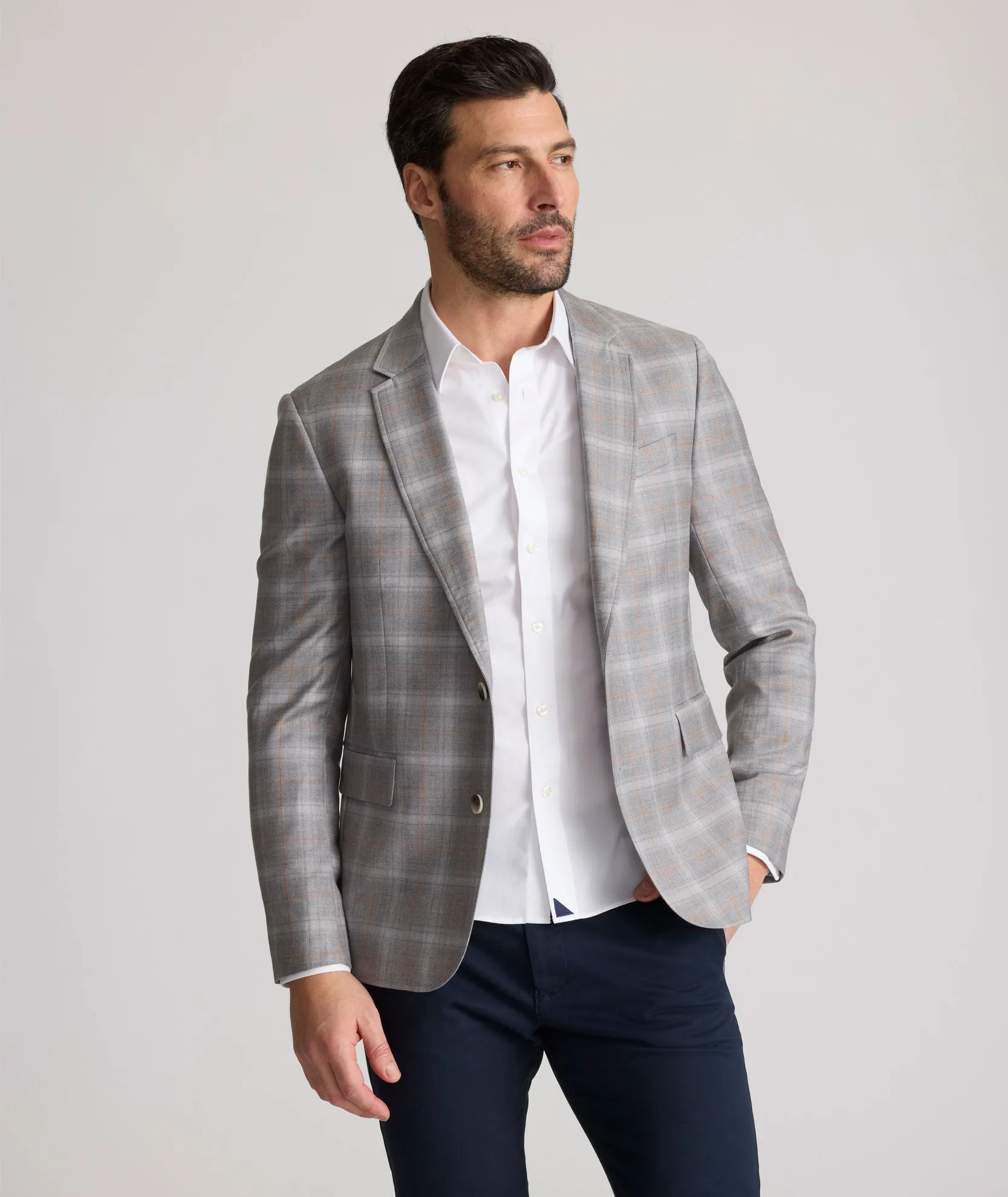 Italian Wool Franco Sport Coat bold silhouette outer