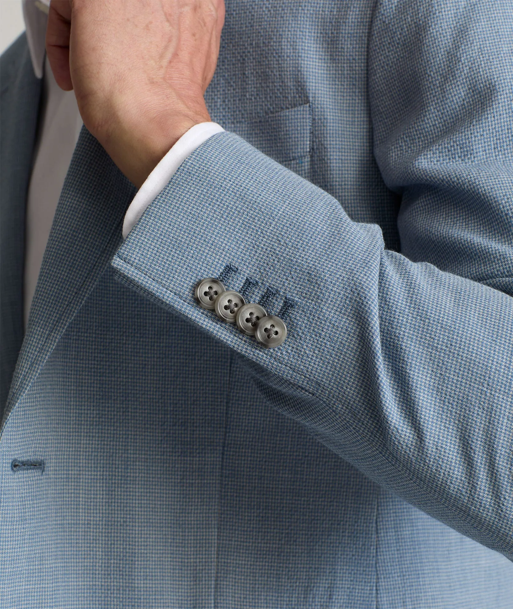 Italian Wool Seersucker Lane Sport Coat year-round protector
