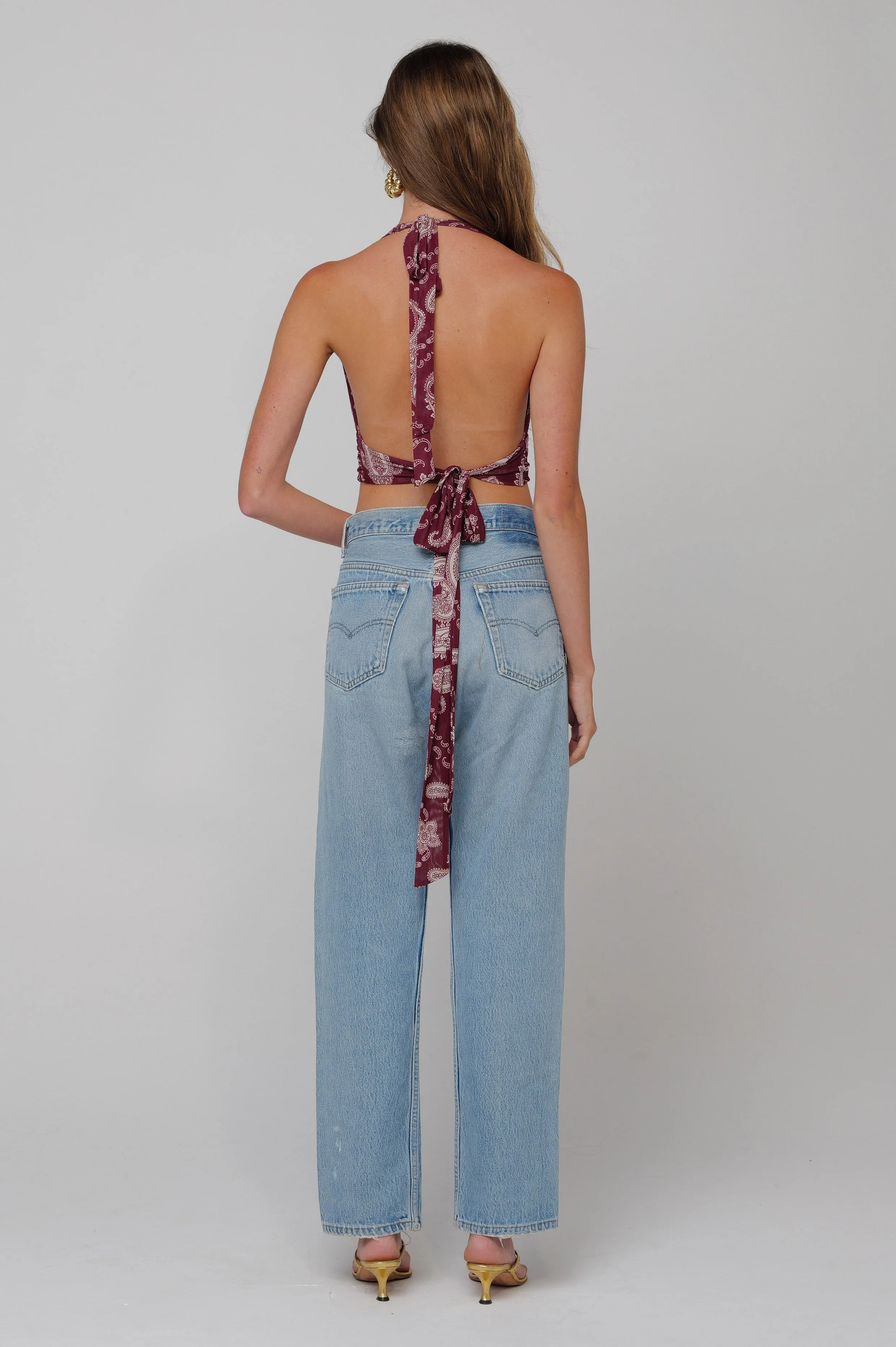 Jane Top in Bronco versatile piece