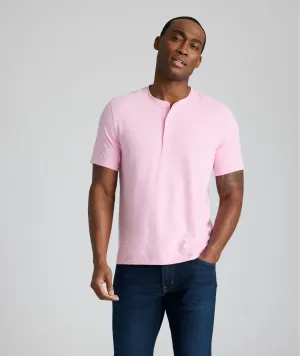 Jersey Slub Short-Sleeve Henley rebel vibe