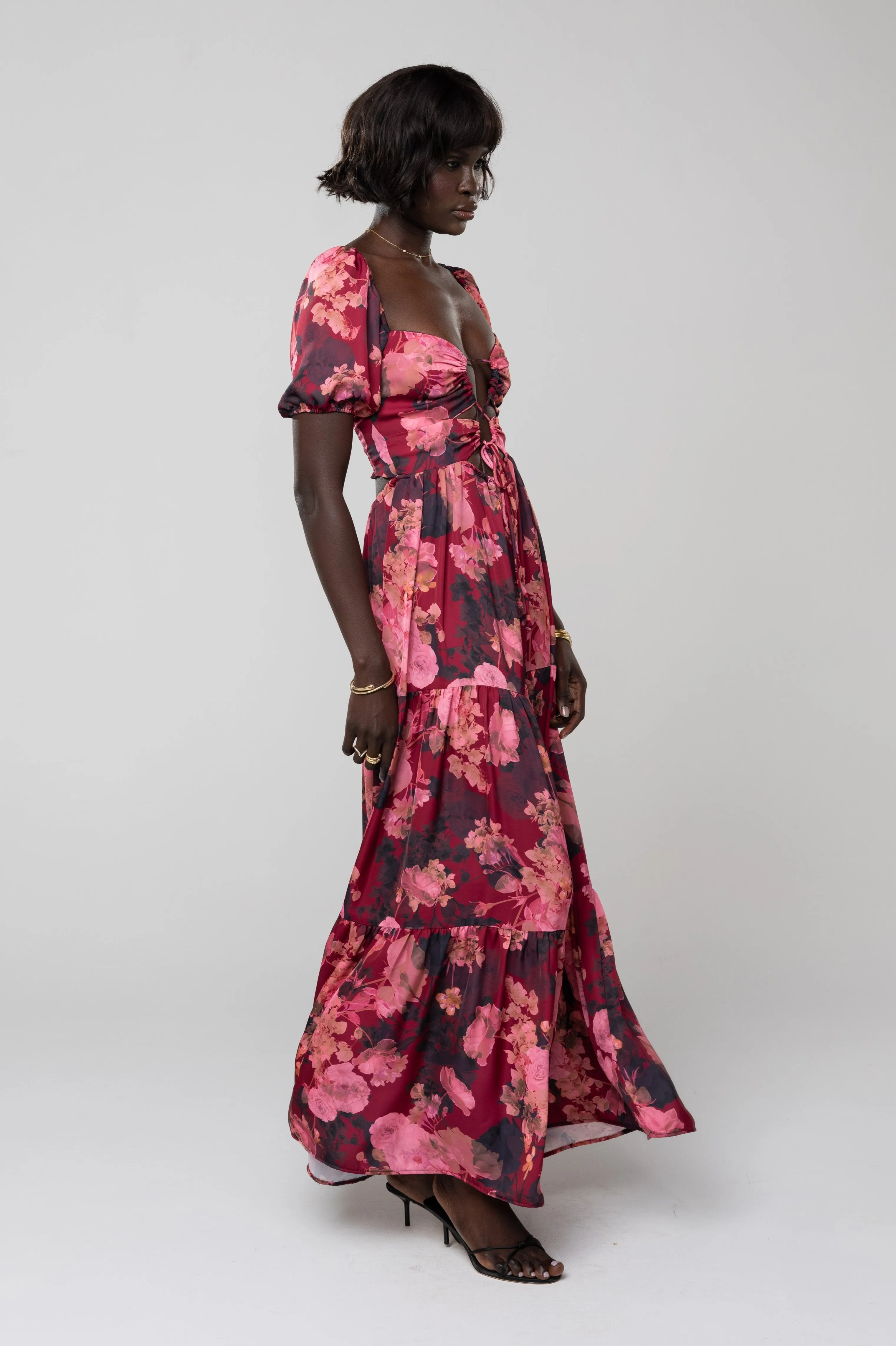 Kit Dress in Aurora coastal walk