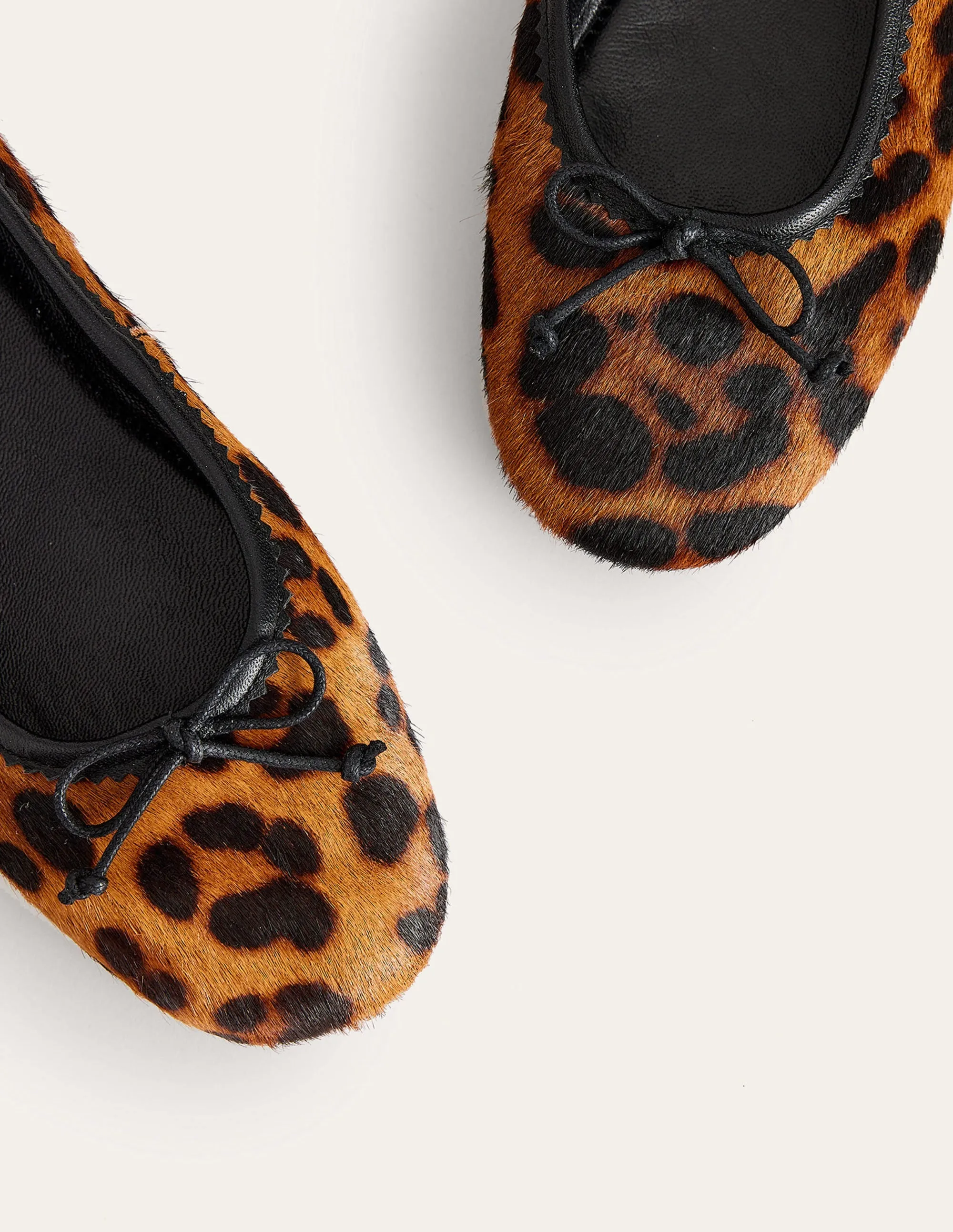 Kitty Flexi Sole Ballet Pumps-Leopard colorful design