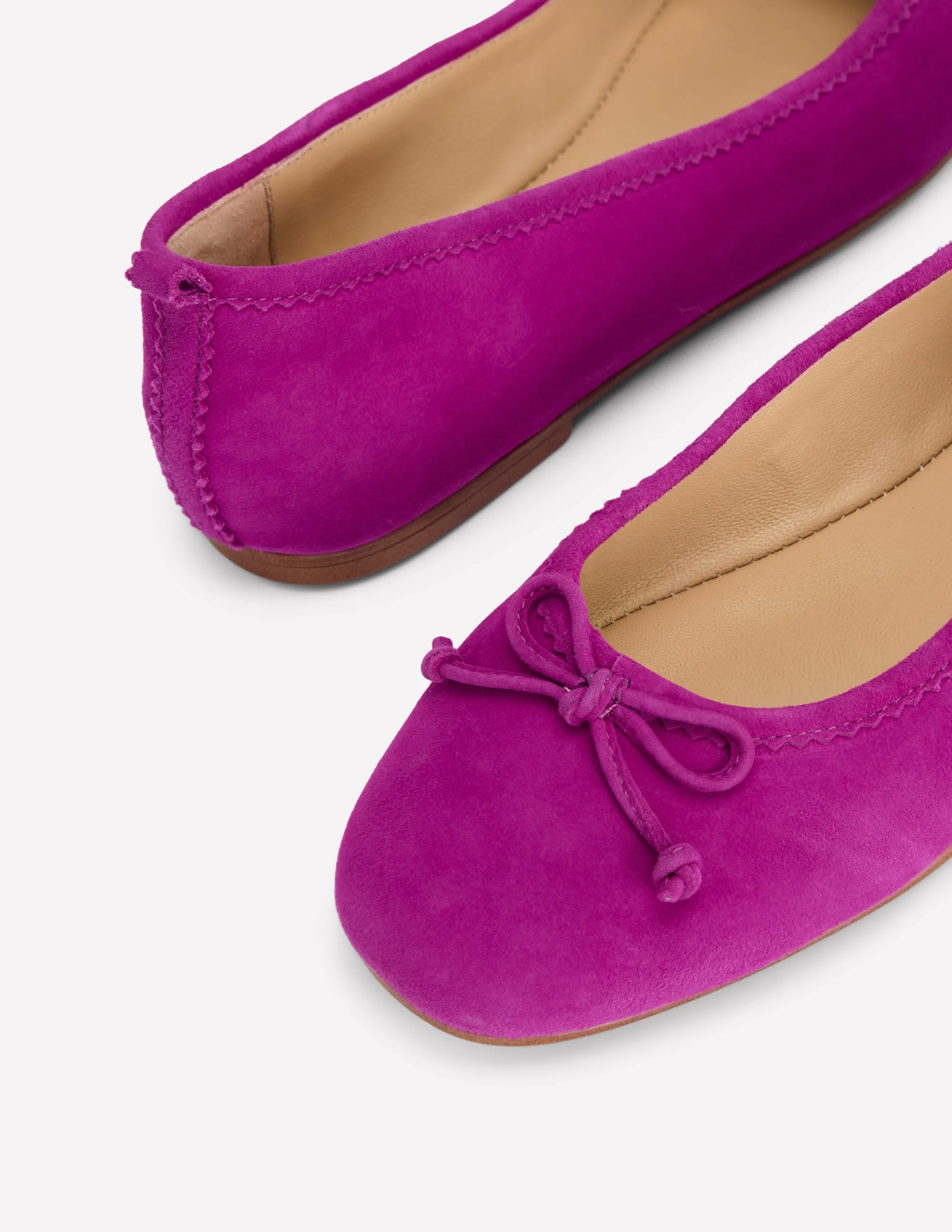 Kitty Flexi Sole Ballet Pumps-Regal Purple indoor comfort