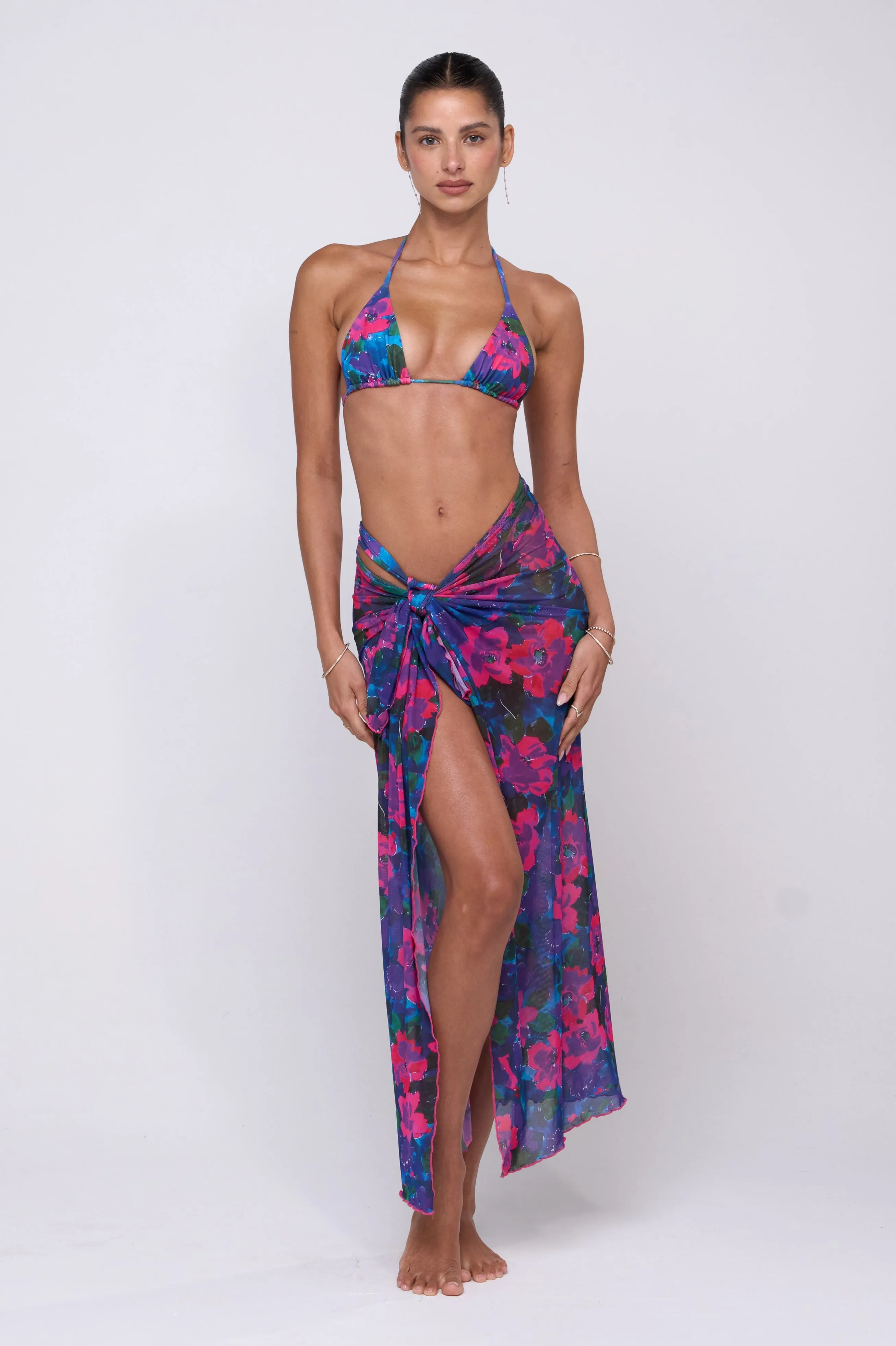 Kyle Bikini Top in Lanai summer cool
