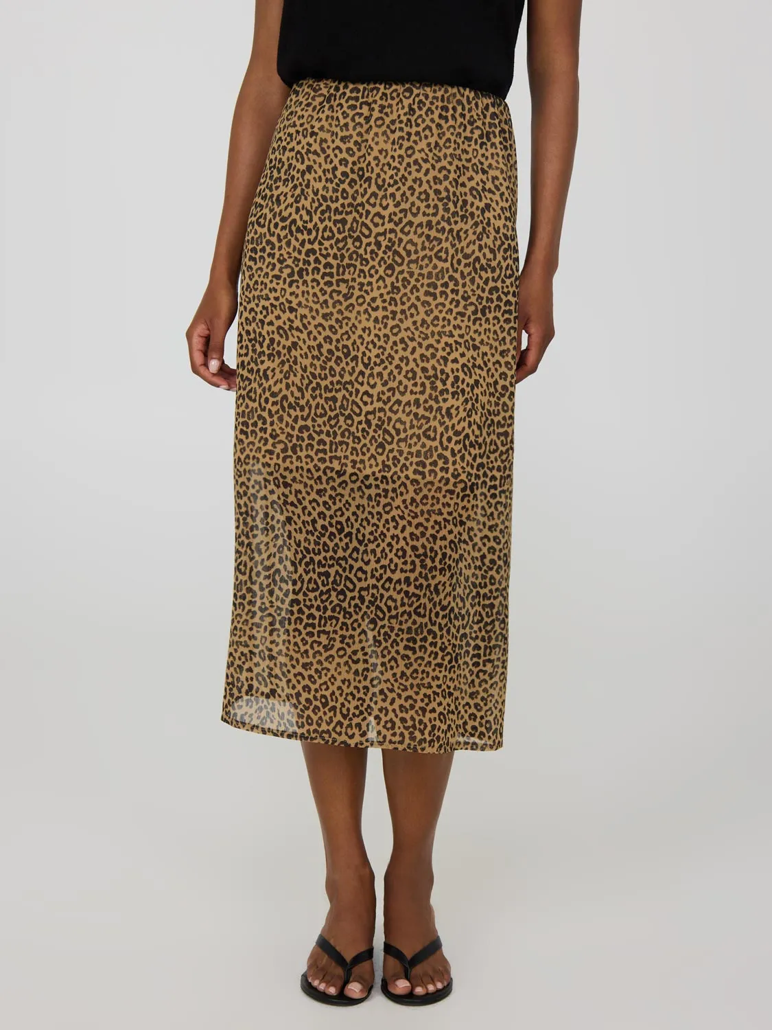 Leopard Print Midi Skirt fashion trend