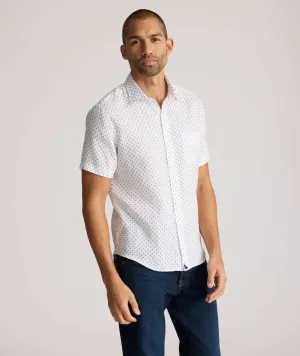 Linen Short-Sleeve Dixon Shirt Mood Layer