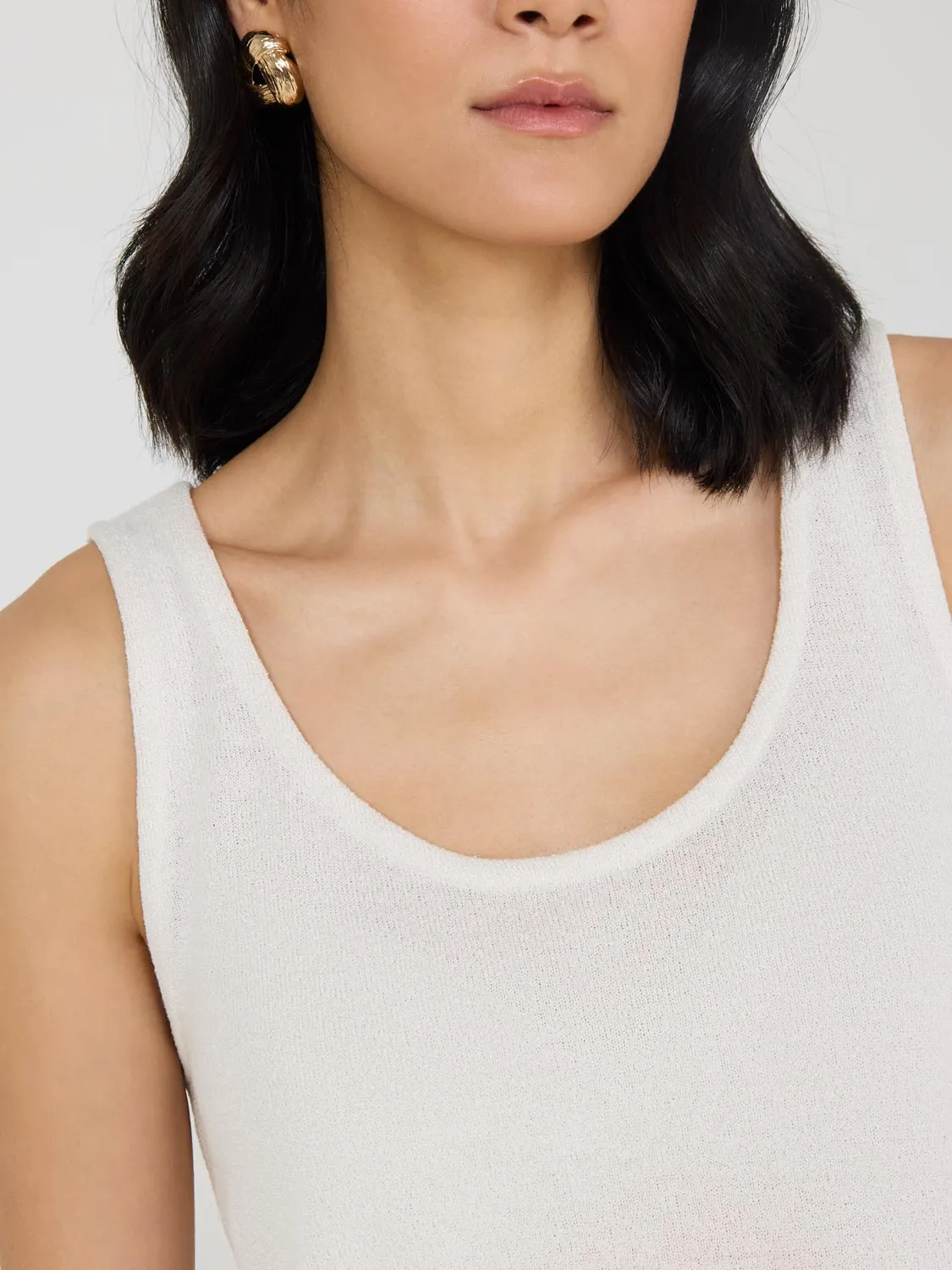 Loose Knit Sweater Tank Top Explore More