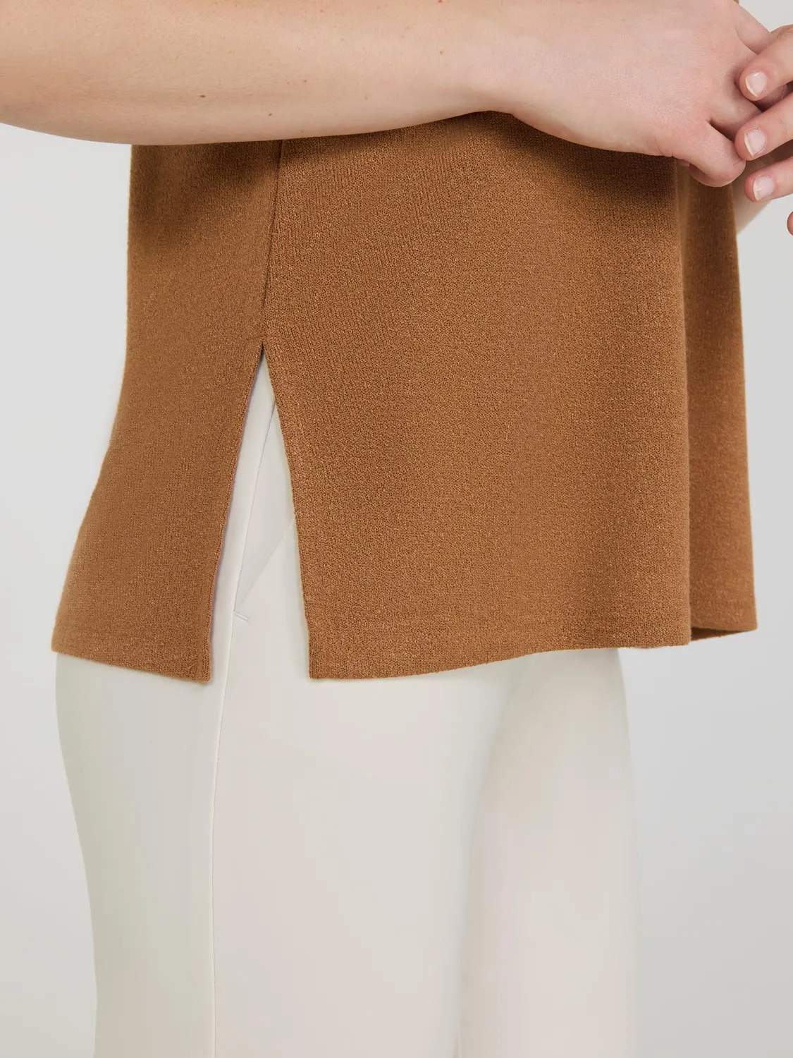 Loose Knit Sweater Tank Top Ready Mood