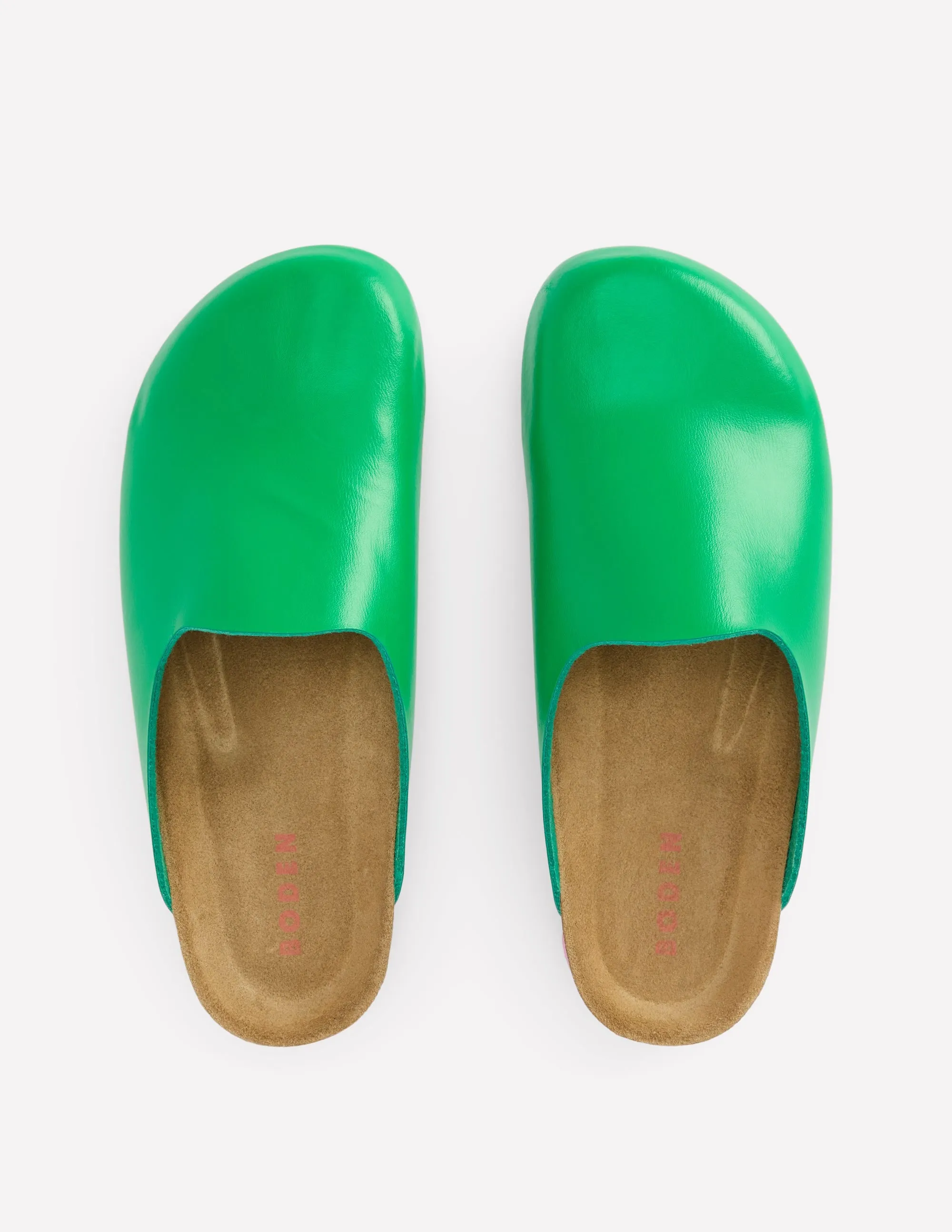 Lyla Colour Block Clogs-Rich Emerald durable performance
