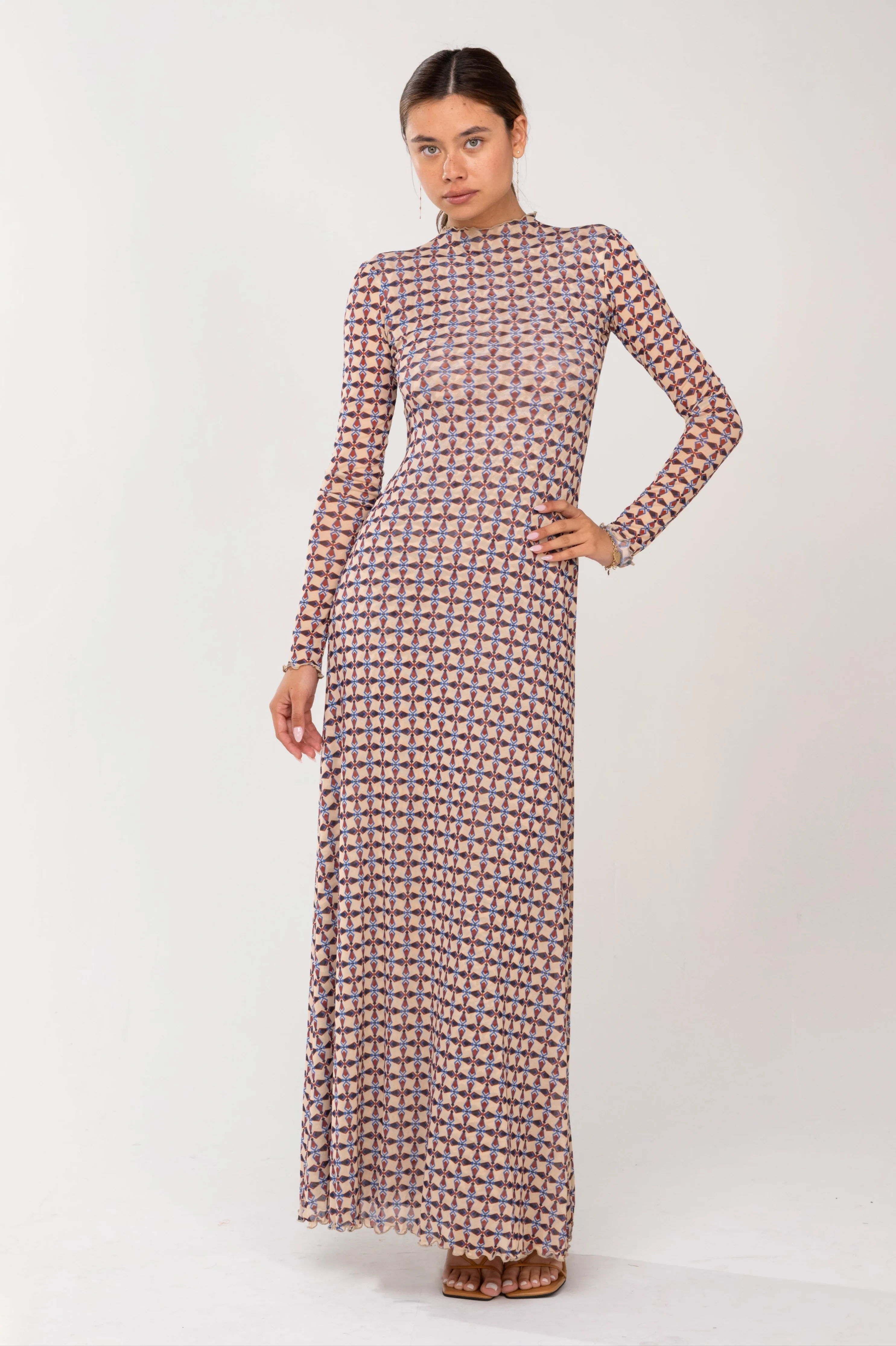 Lyon Dress in Brooklyn casual look